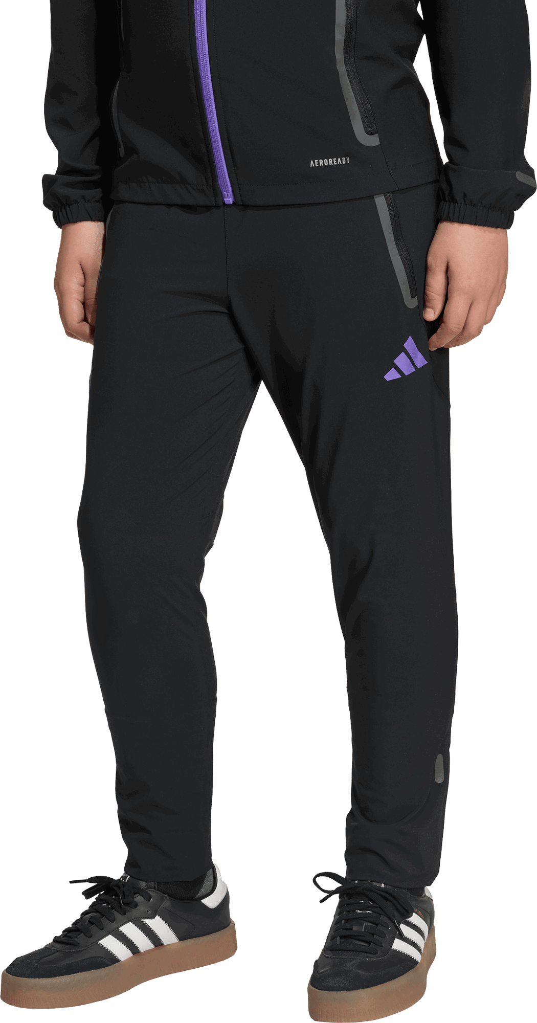 Súprava adidas Performance Manchester United Tiro 25 Competition Vis Tech Tracksuit Čierna | JV5354, 1