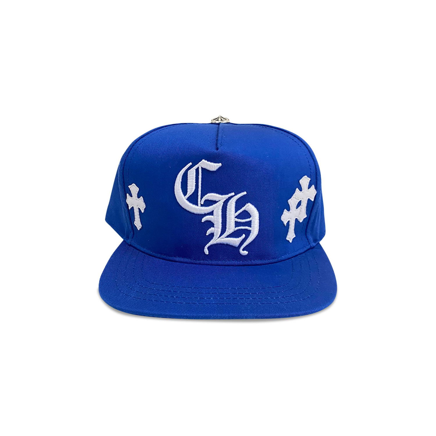 Šiltovka Chrome Hearts Cross Patch Baseball Hat Modrá | 1383 100000701CPBH BLUE, 1