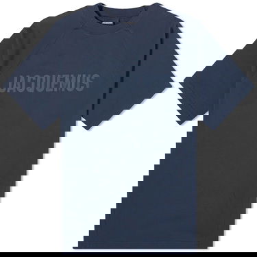 Tričko Jacquemus Typo T-Shirt Navy | 24E245JS212-2031-390, 0