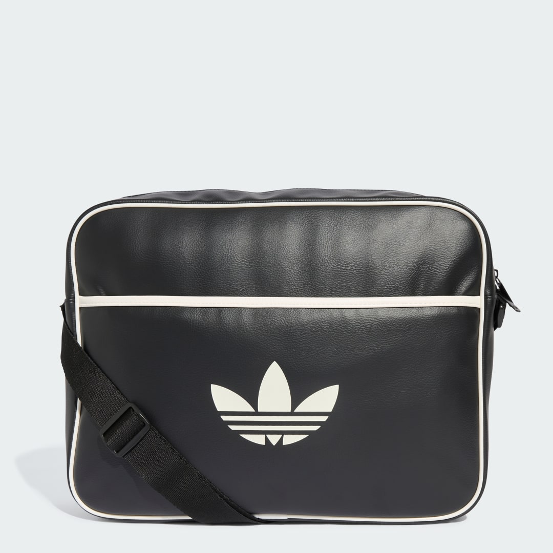 Taška cez rameno adidas Performance Vintage Messenger Bag Čierna | JX0251, 0