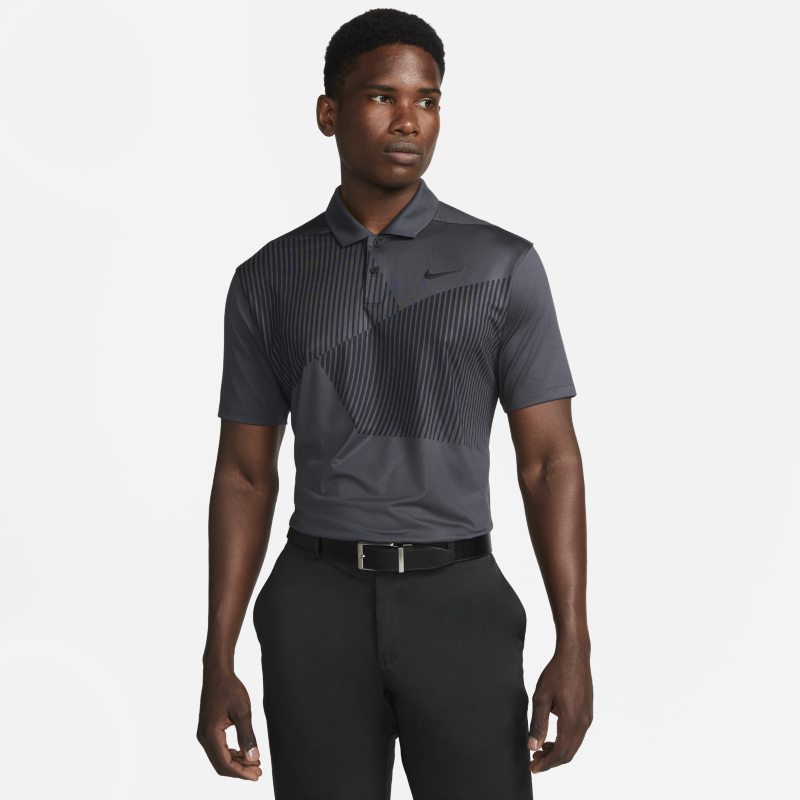 Polo tričko Nike Dri-FIT Vapor Print Golf Polo Šedá | DN2257-070