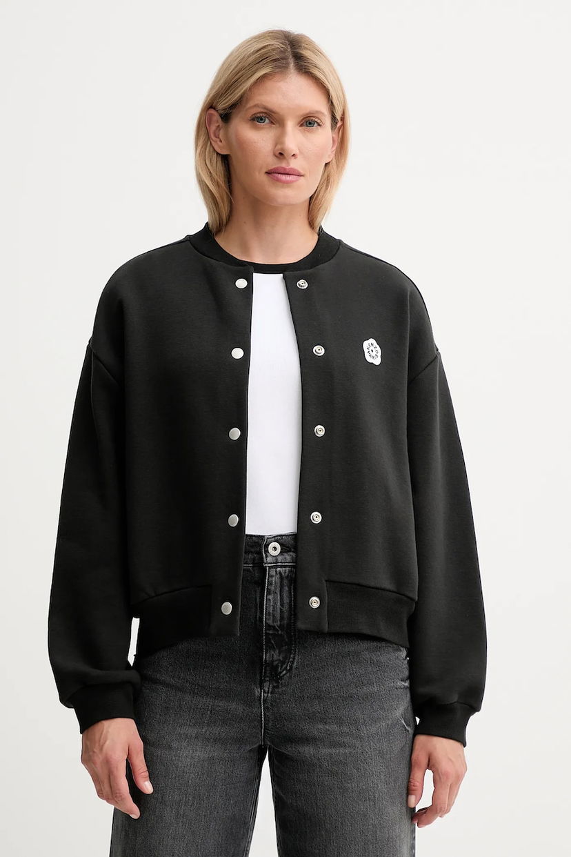 Bomber bunda KENZO Kenzo Oversize Bomber Jacket Čierna | FF62BL5514MK