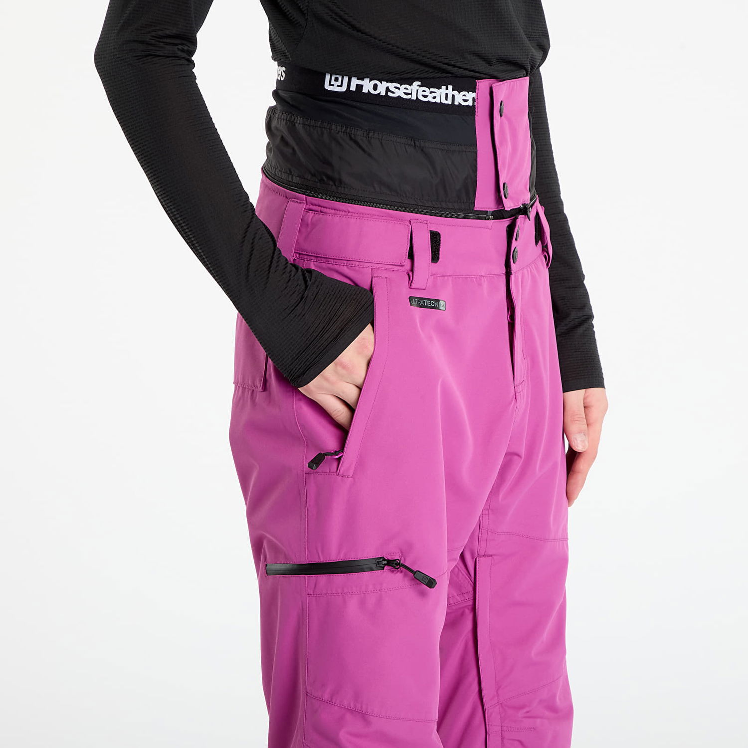 Nohavice Horsefeathers Lotte Ii Shell Pants Ružová | OW225F, 1