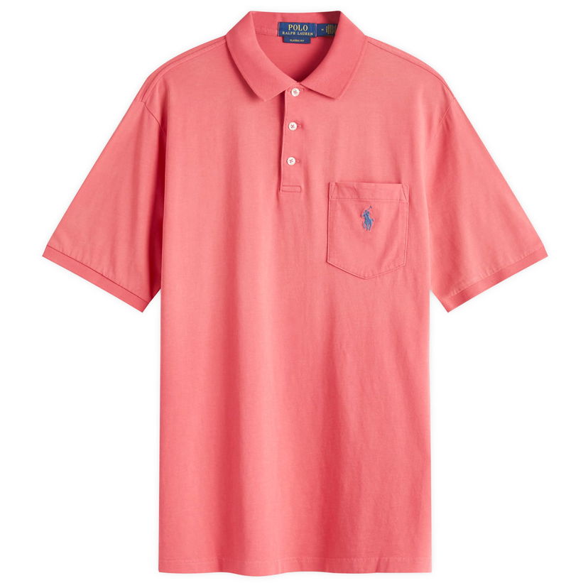 Polo tričko Polo by Ralph Lauren Garment Dyed Polo Shirt Ružová | 710941533003