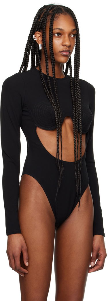 Body Jean Paul Gaultier Gaultier Cone Bra Bodysuit Čierna | 24/25-F-BD017-J053-00, 3