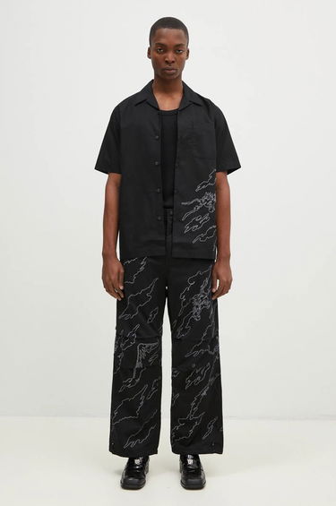 Košeľa Maharishi Relaxed Fit Shirt with Dragon Embroidery Čierna | 5336.BLACK, 4