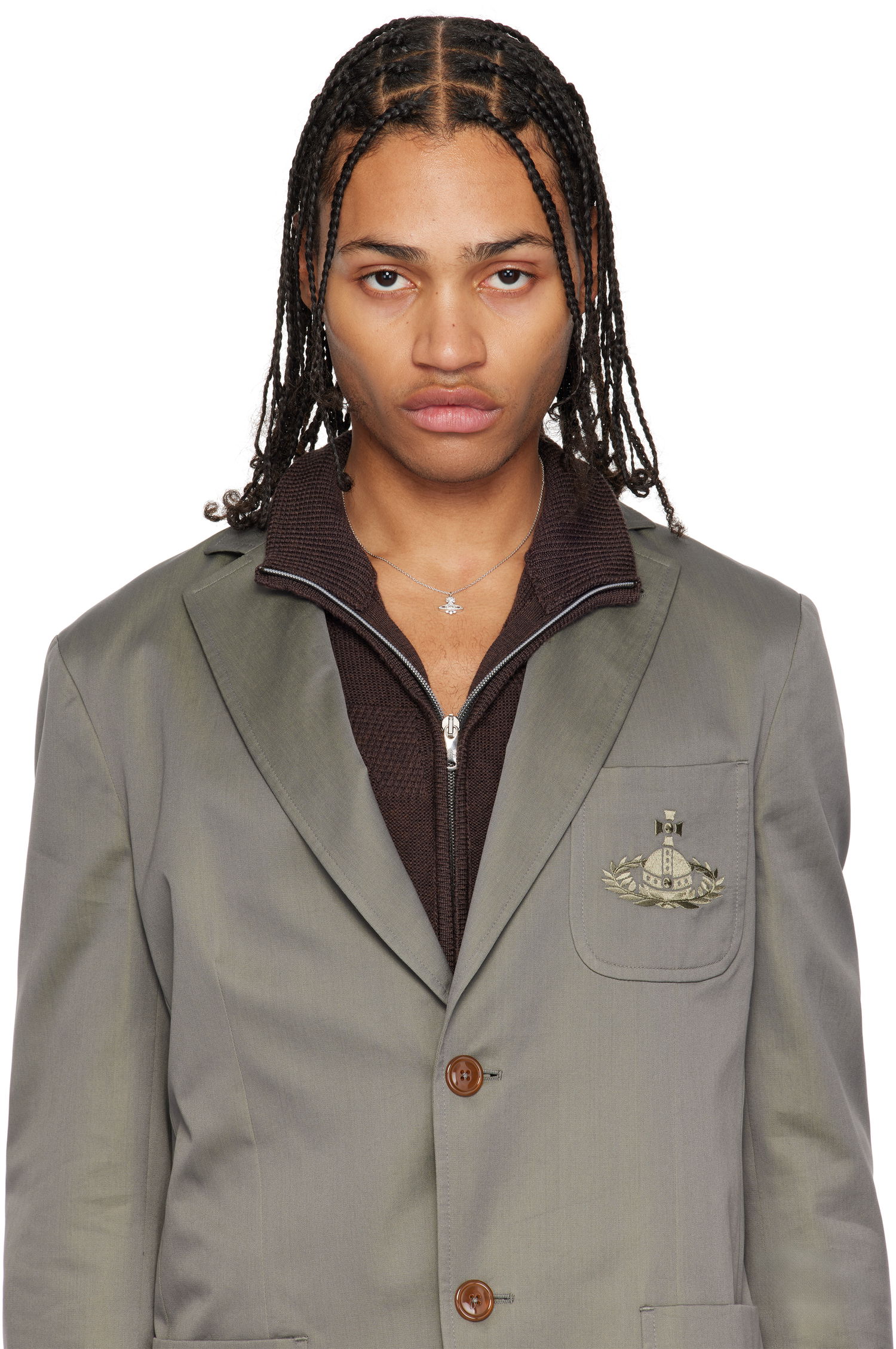 Náhrdelník Vivienne Westwood Vivienne Westwood Narcissa Pendant Necklace Metalická | 6302038B-01P102-SM, 1