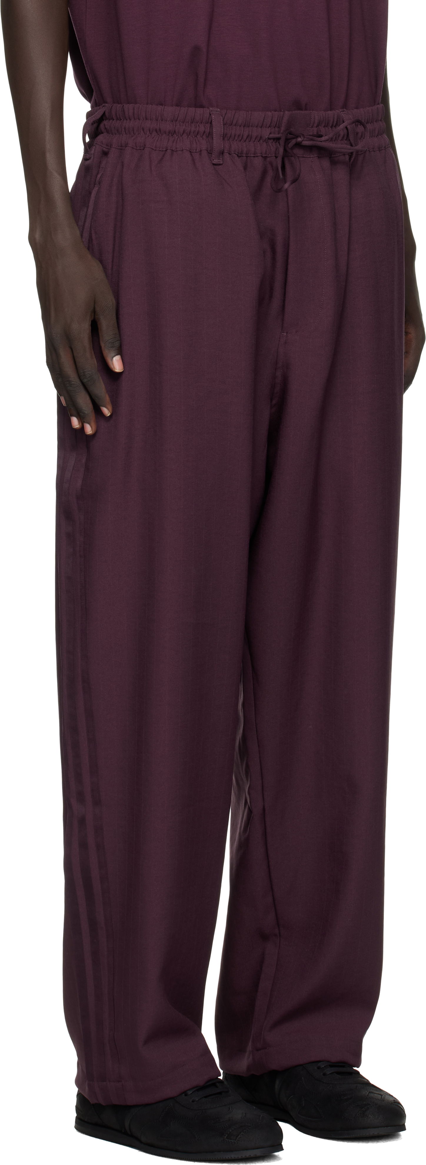 Tepláky Y-3 Y-3 Sport Uniform Track Pants Vínová | KA9531, 1