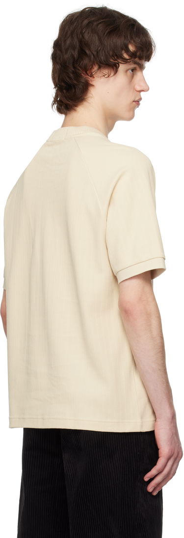 Tričko Fred Perry Fred Perry Ribbed Raglan Sleeve T-Shirt Béžová | M8680, 2