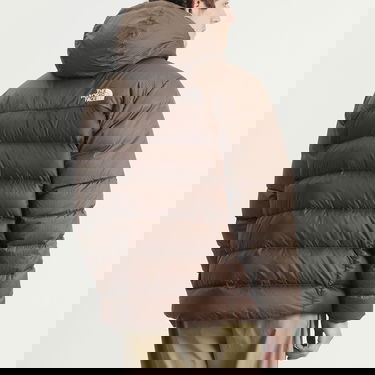 Prešívaná bunda The North Face HKE Kalix Grid Pattern Down Hooded Jacket Hnedá | NF0A8D1Y1OI, 3