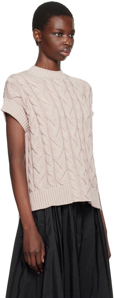 Sveter Max Mara Max Mara Eric Cable Knit Sweater Ružová | 2429356011600, 1