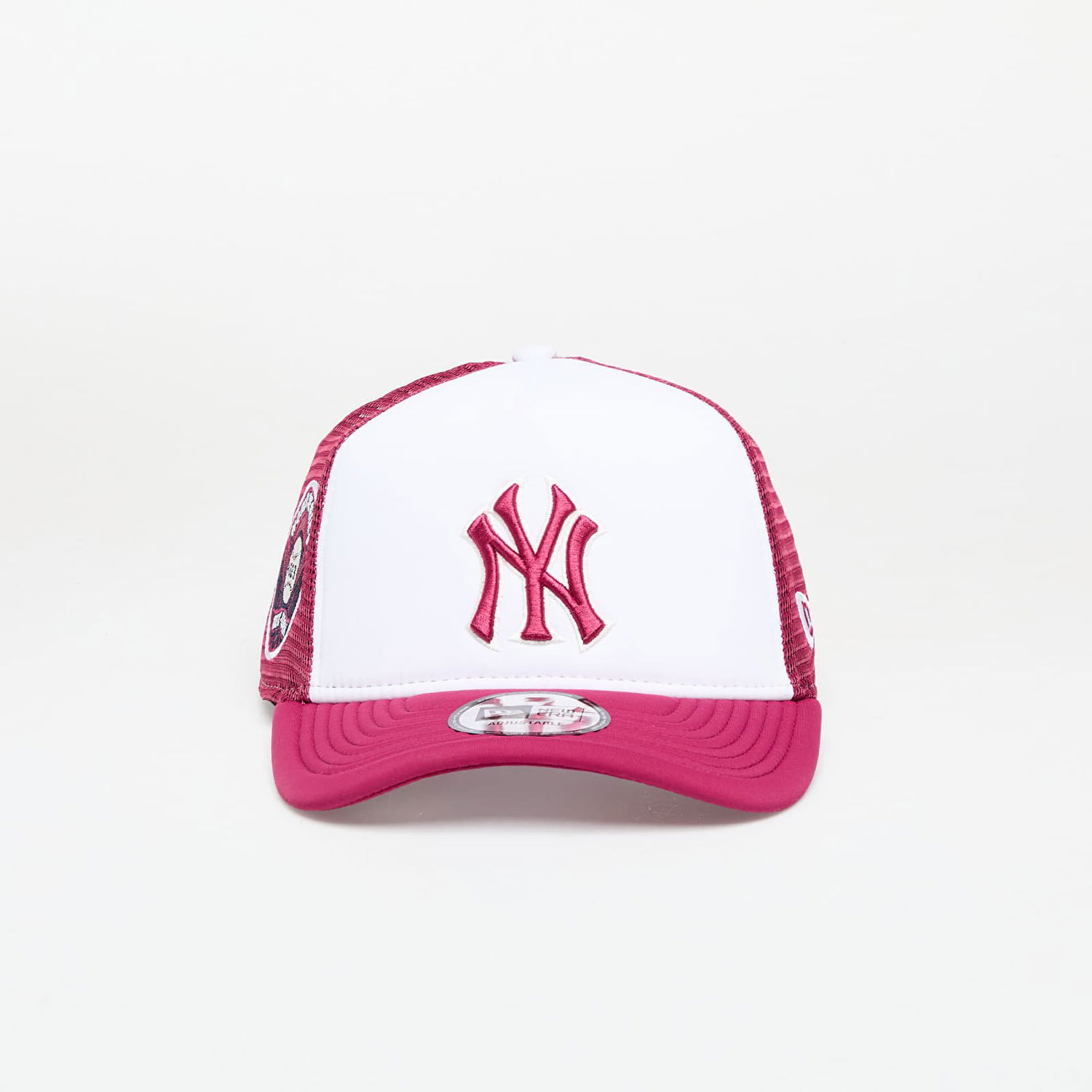 Šiltovka New Era New Era New York Yankees MLB 9FORTY World Series E-Frame Trucker Adjustable Cap Ružová | 60667460, 0