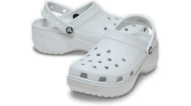 Tenisky a topánky Crocs Classic Platform Clogs Biela | 206750-1NK, 1