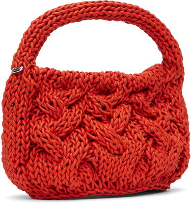 Kabelka JW Anderson JW Anderson Small Cable Knit Bag Čierna | HB0712-LA0365, 4