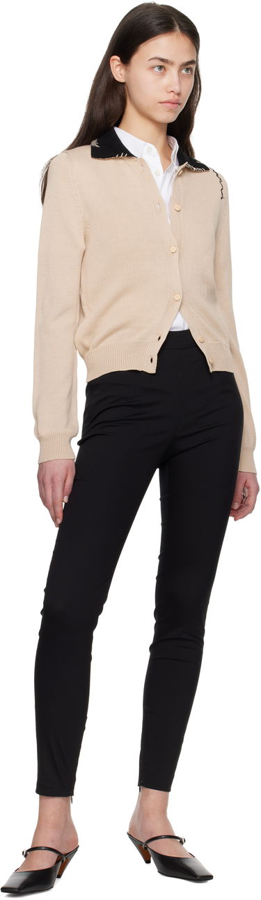 Sveter Marni Marni Mending Knit Cardigan Béžová | CDMD0404Q0 UFCN54, 3