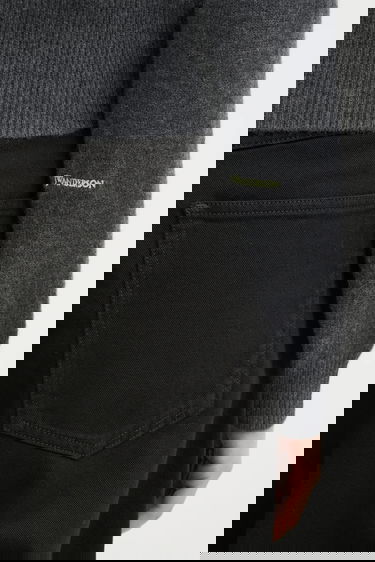 Sveter JW Anderson JW Anderson Contrast Embroidery Cardigan Šedá | KW1447.YN0447, 4