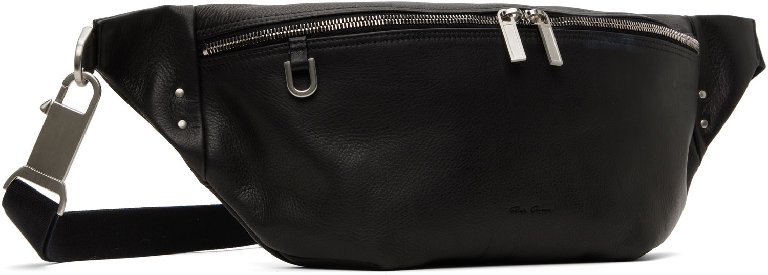 Ľadvinka Rick Owens Rick Owens Hollywood Bumbag Pouch Čierna | RA01E0631 LCN, 1