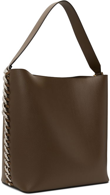 Tote bag Stella McCartney Stella McCartney Frayme Tote Bag Hnedá | 7B0011WP0316, 2