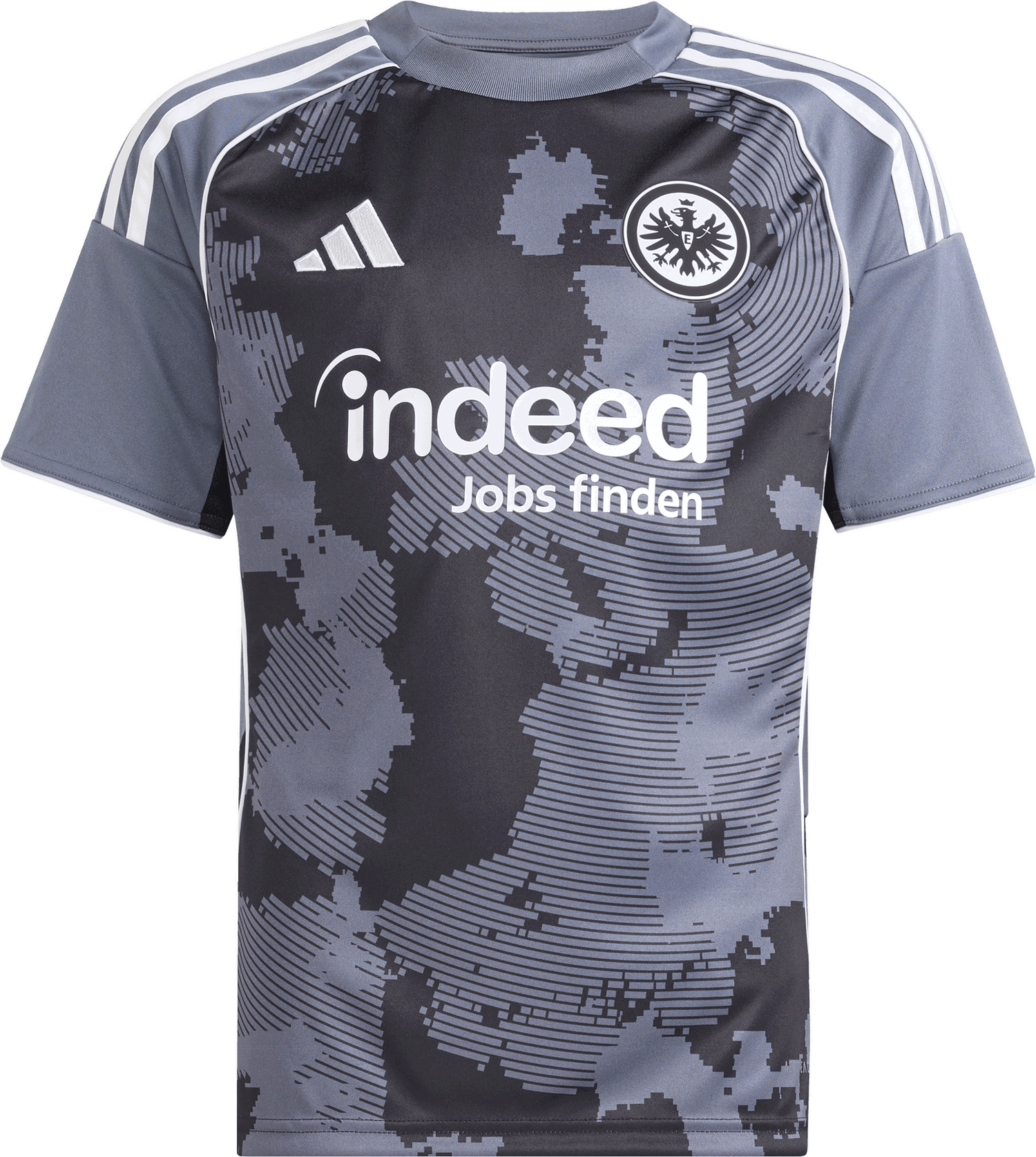 Dres adidas Originals Eintracht Frankfurt 3rd Jersey 2025/26 Šedá | kk6443, 0