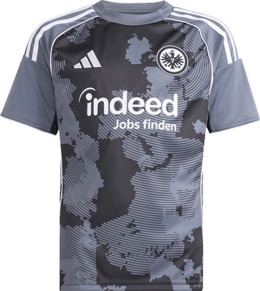 Dres adidas Originals Eintracht Frankfurt 3rd Jersey 2025/26 Šedá | kk6443, 0