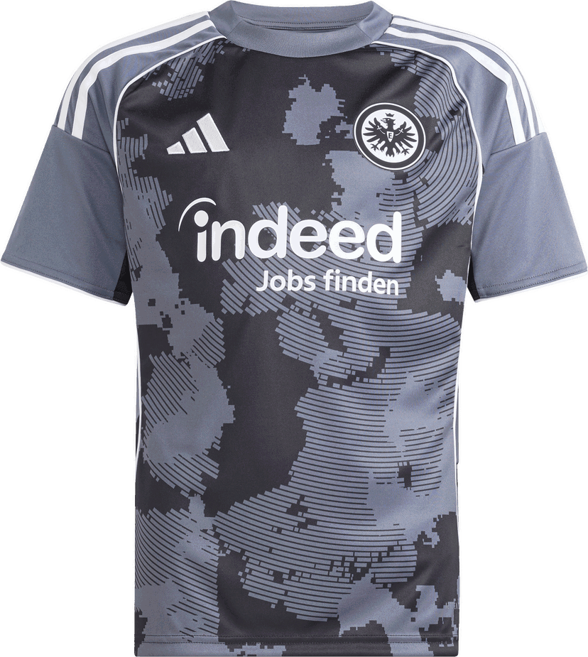 Dres adidas Originals Eintracht Frankfurt 3rd Jersey 2025/26 Šedá | kk6443