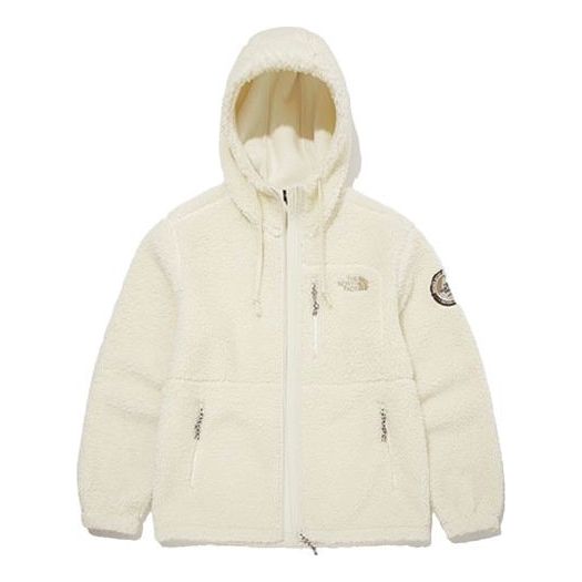 Mikina The North Face Fleece Hoodie Jacket Biela | NJ4FM57A