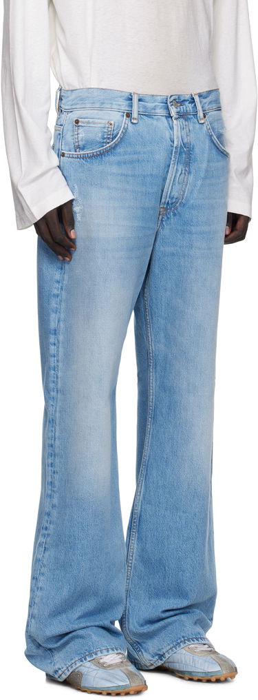 Džínsy Acne Studios Loose Fit Jeans Modrá | B00277-, 4