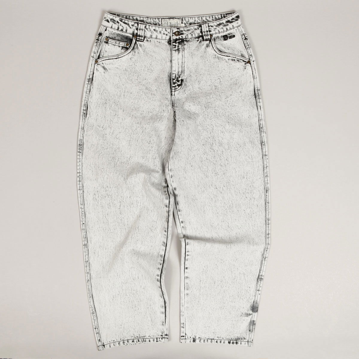 Džínsy Dime Classic Baggy Denim Pants Biela | dimesp2434swht, 0