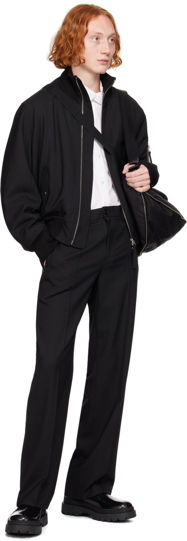 Bomber bunda Helmut Lang Seatbelt Bomber Jacket Čierna | O02HM102, 4