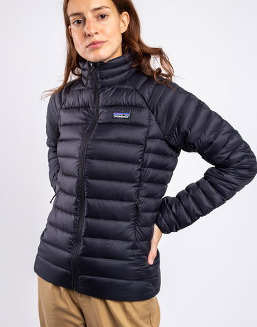 Prešívaná bunda Patagonia Down Sweater Čierna | 84684, 0