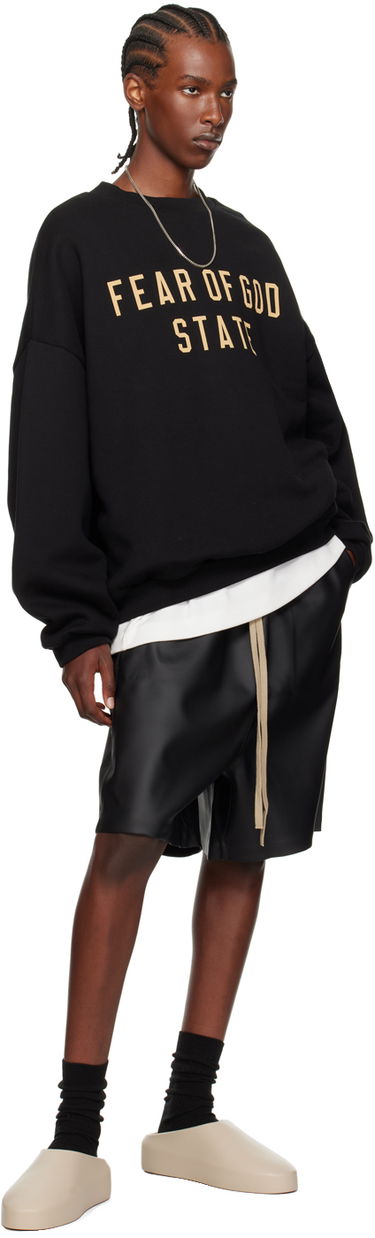 Mikina Fear of God Designer Crewneck Sweatshirt Čierna | 192BT246260F, 4