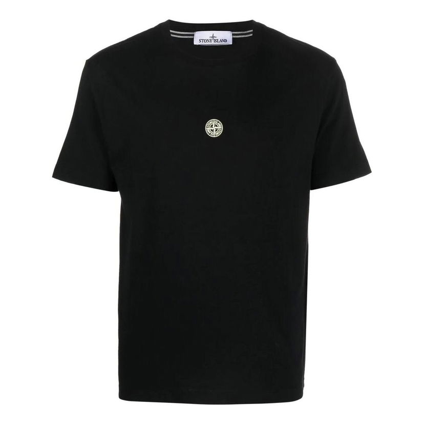 Tričko Stone Island Logo T-Shirt Čierna | 78152NS87-V0029