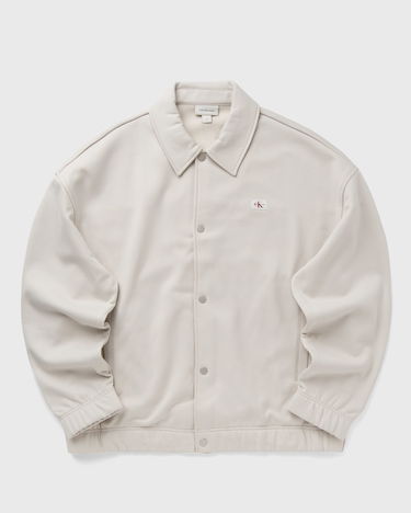 Bomber bunda CALVIN KLEIN Calvin Klein Jeans Woven Label Snap Bomber Jacket XL Béžová | J30J326820PDH, 0