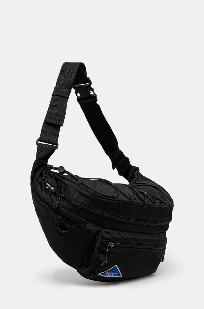 Ľadvinka thisisneverthat thisisneverthat Washed Nylon Lumbar Pack Čierna | TN243WBASB02, 1