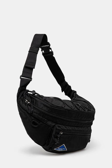 Ľadvinka thisisneverthat thisisneverthat Washed Nylon Lumbar Pack Čierna | TN243WBASB02, 1