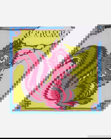 Šál CORMIO Squirrel Foulard Rôznofarebný | CORSQUIRRELFOU YELLOW, 2