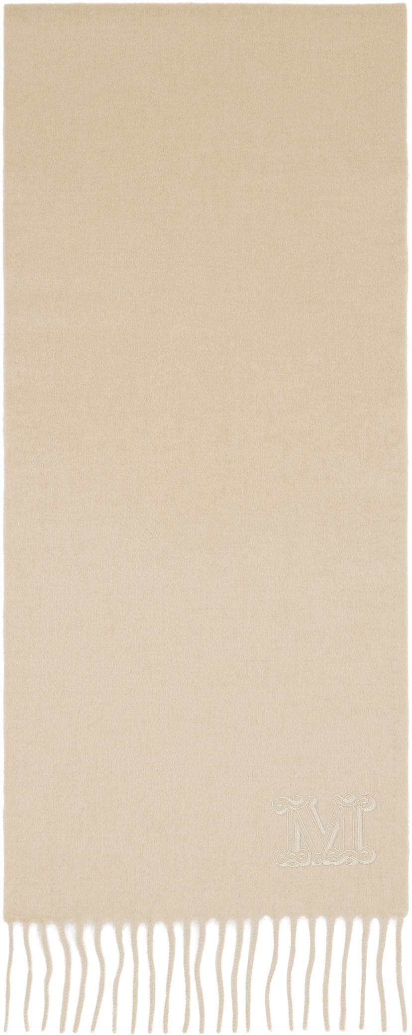 Šál Max Mara Max Mara Clara Scarf Béžová | 2524546322600
