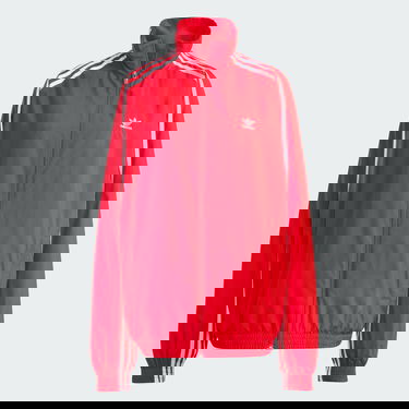 Bunda adidas Originals Adilenium Oversized Track Top Červená | IV9336, 4