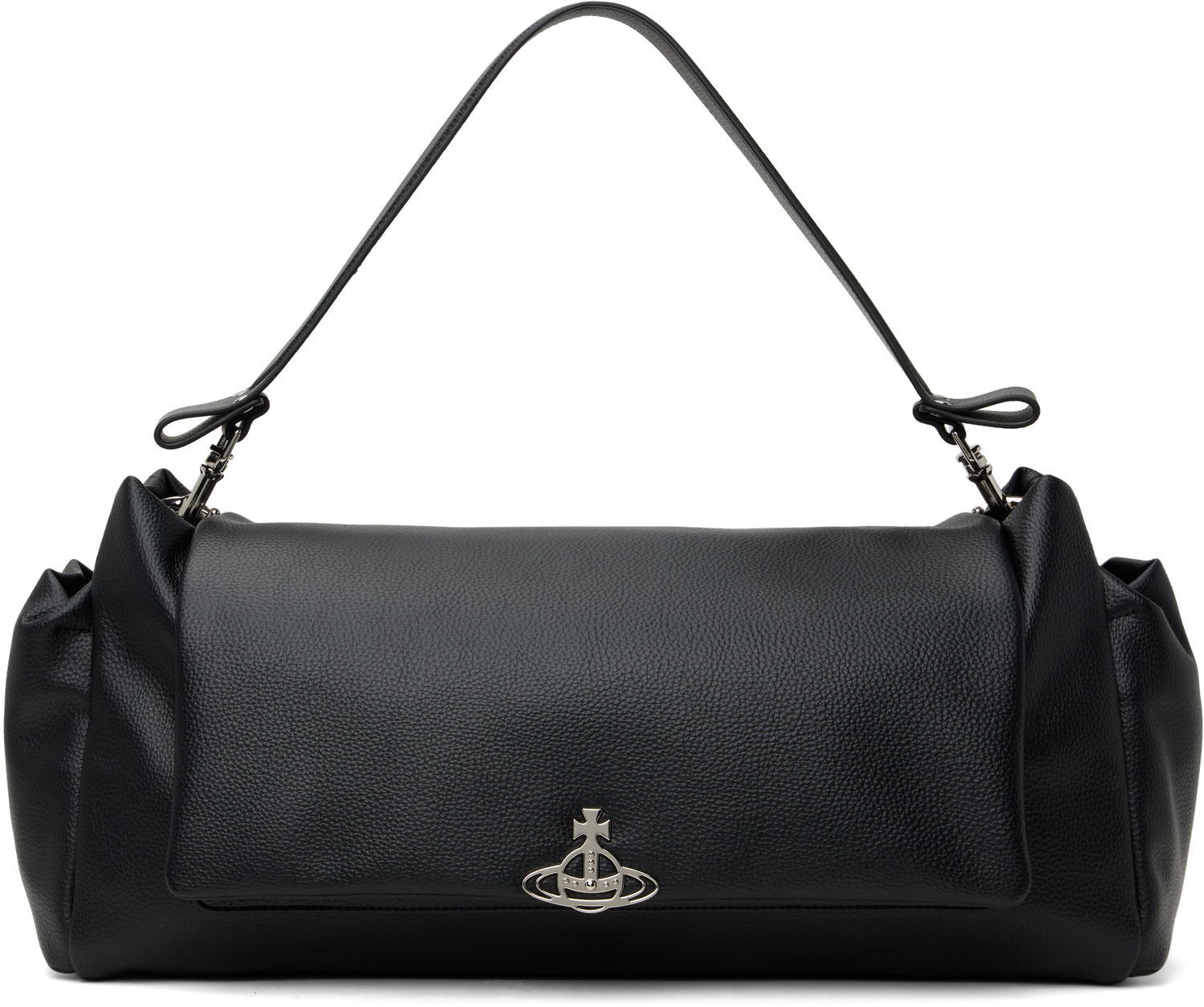 Taška cez rameno Vivienne Westwood Vivienne Westwood Hazel XL Duffle Bag Čierna | 46010002W-S000D-, 0