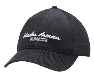 Šiltovka Under Armour Sportstyle Corduroy Adjustable Cap Čierna | 1386628-003, 0