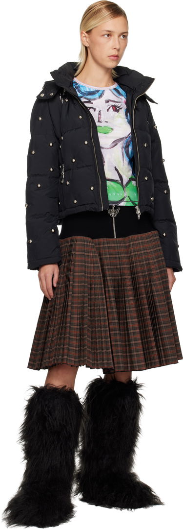 Prešívaná bunda Chopova Lowena Chopova Lowena Fallout Studded Down Puffer Jacket Čierna | 5328, 3