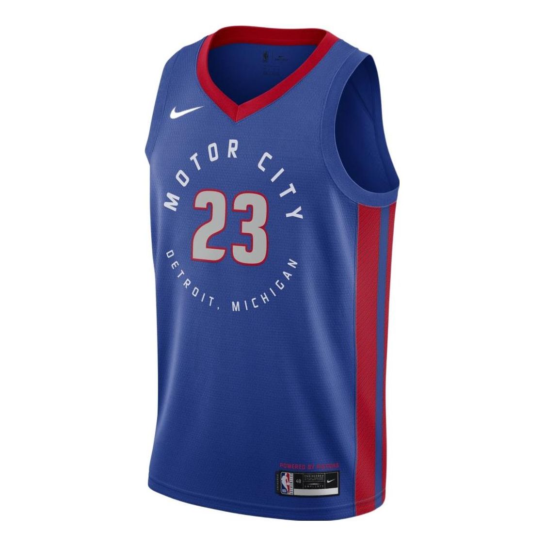 Dres Nike Detroit Pistons City Edition Blake Griffin Basketball Jersey Modrá | CN1727-499, 0