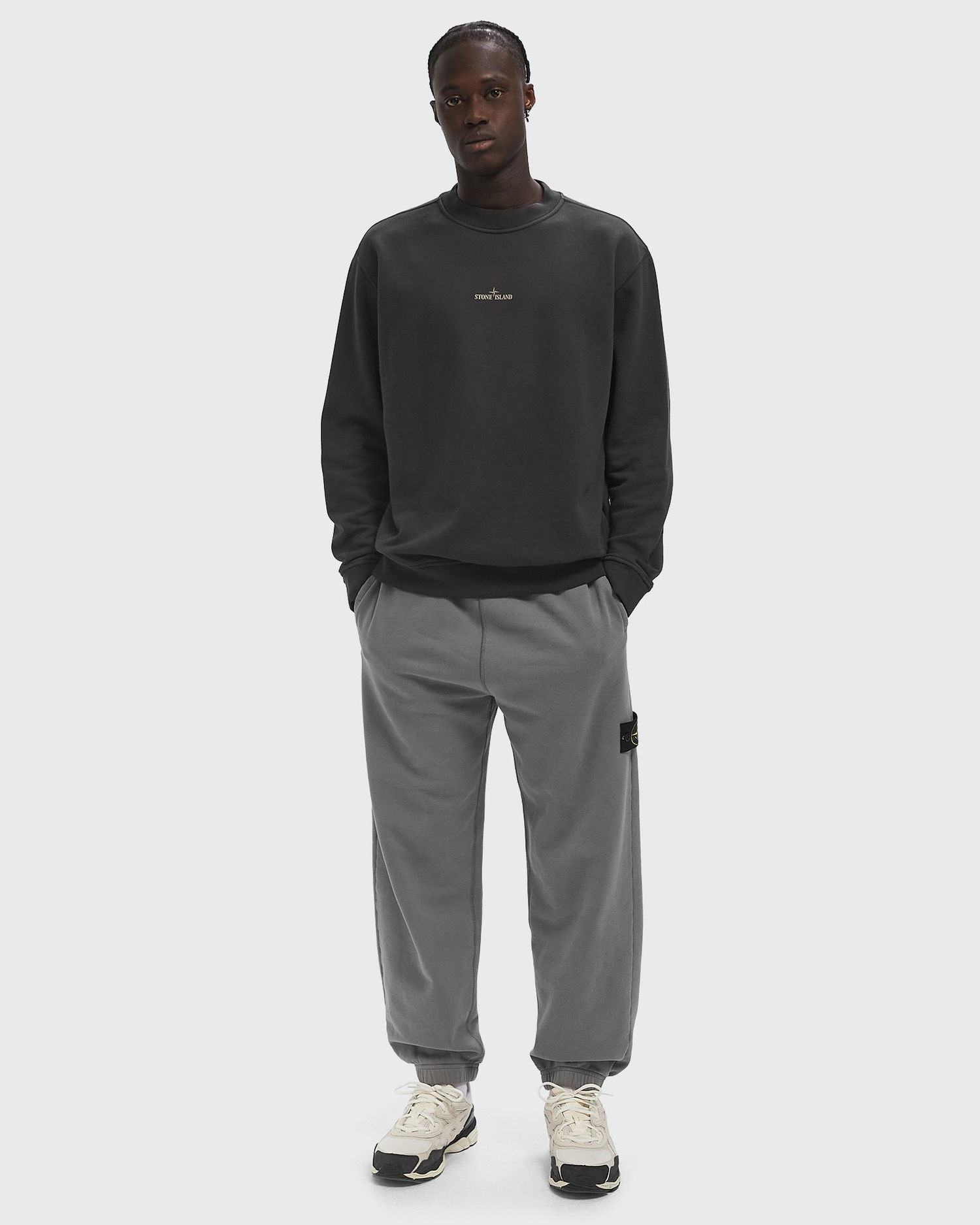 Tepláky Stone Island Stone Island Logo Patch Sweatpants Šedá | K2S156200004S0A20.V006B, 1