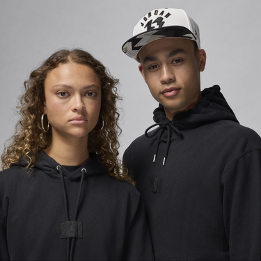 Mikina Jordan Jordan Flight Fleece s kapucí - Černá Čierna | FV7247-010, 2