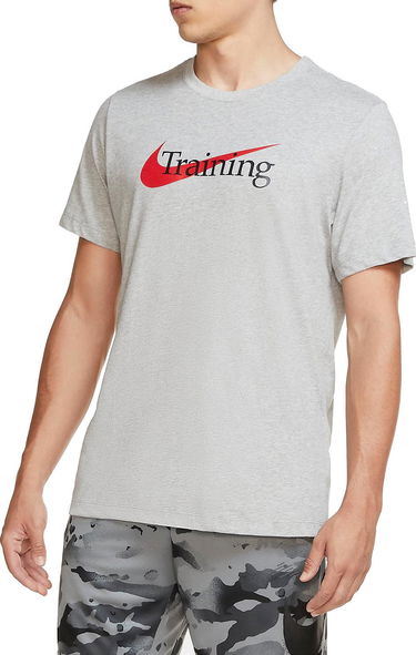 Tričko Nike Dri-FIT Swoosh Training T-Shirt Šedá | cz7989-063, 0