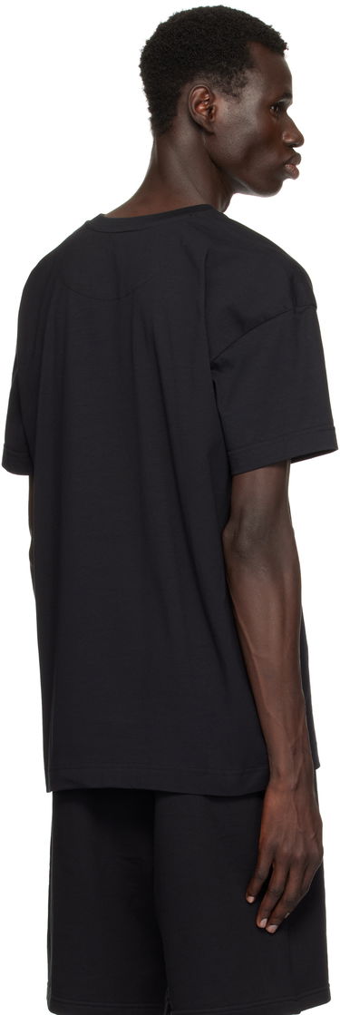 Tričko BOSS Hugo Stretch Cotton Logo T-Shirt Čierna | 50534163, 2