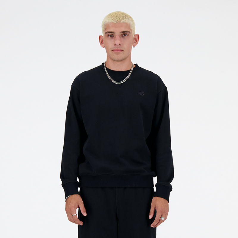 Mikina New Balance crewneck Čierna | MT41506BK, 0