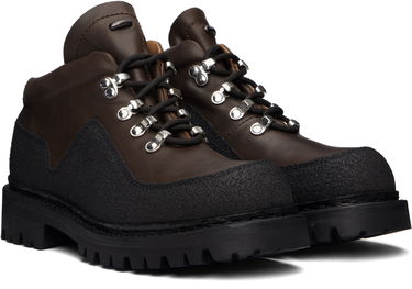 Tenisky a topánky OUR LEGACY Quest Textured-Panel Lace-Up Boots Hnedá | A4257QM, 3