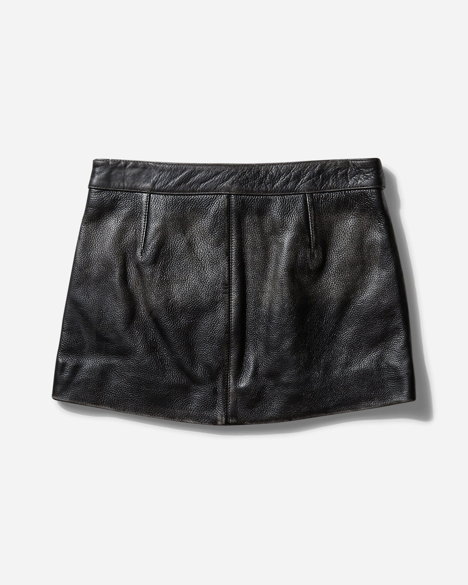 Vintage Leather Skirt