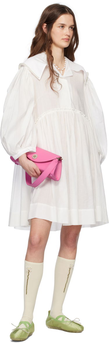 Taška cez rameno Simone Rocha Simone Rocha Long Pochette Valentine Bag Ružová | BAG190 0787, 3